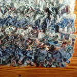 Sea Blue Rug by Linda Rush