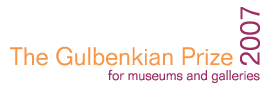 Logo for The Gulbenkian Prize for museums and galleries 2007